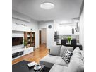 LED Deckenleuchte Polaris d: 48cm Kristalleffekt - LED fest verbaut, 3000-6500K, warm-kaltweiss