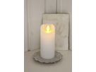 LED Pillar Kerze Glow - Indoor, Weiss, 12.5cm Höhe, Timerfunktion
