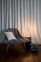 LED Tischleuchte h: 60cm weiß Odrive - LED fest verbaut, 3000K, warmweiss