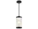 Coupar, Pendelleuchte, Schwarz - E27, IP54, max.25W