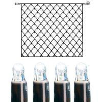 Netzlichterkette Extra System LED - IP44, Kaltweiss, Schwarz, 10300K