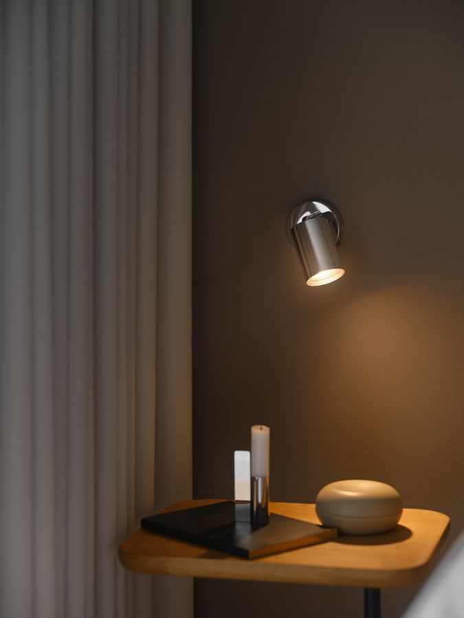 Wandleuchte Explore Chrom - 7W, GU10, IP20