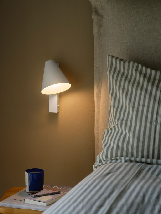 Wandleuchte Wilmer Weiss - 40W, E14, IP20