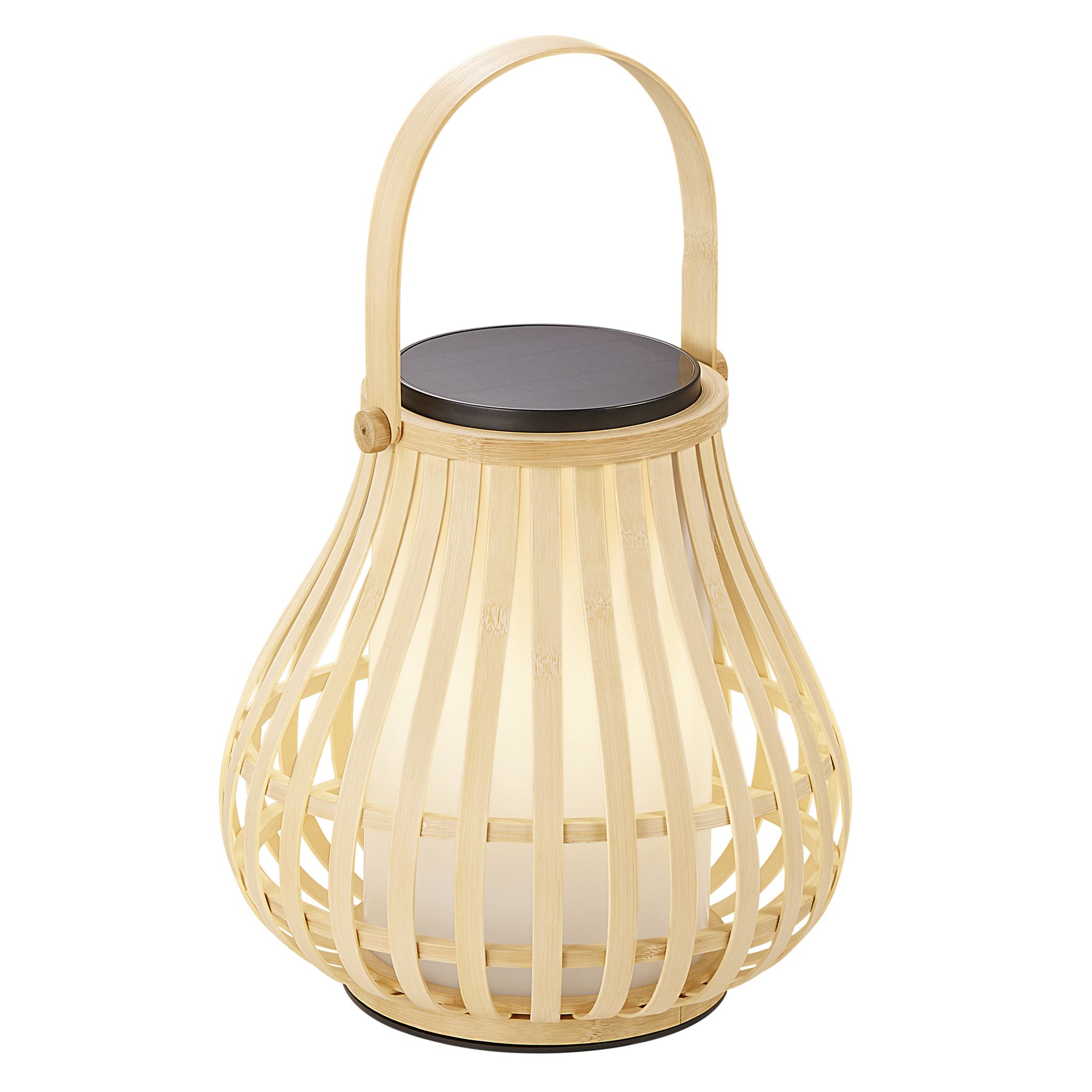 Leo To-Go, Portable, Bambus - IP44, Solar Led