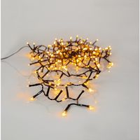 LED golden warmwhite, Lichterkette, 180 LEDs - Schwarz, 1970K, 360cm