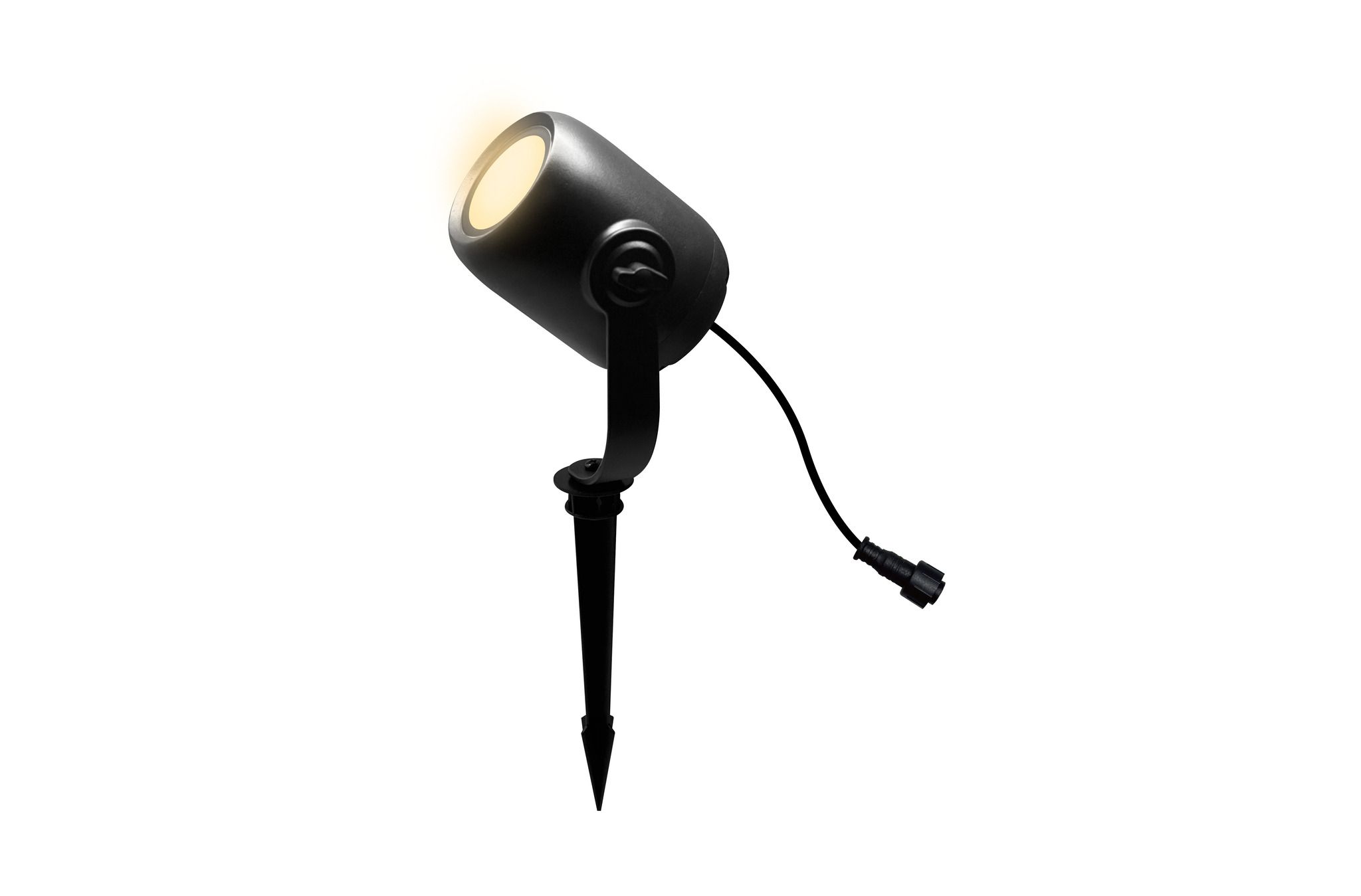 24V RGBW Smart Spot 1032LM - 24V DC, 12W, 1032lm, 2700-6500K, IP65, 36°, anthrazit, inkl. Spike