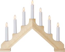 Kerzenständer Ada - IP20, Klar, 7 LED