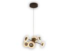 LED Pendelleuchte DISCUS L/B: 50,5 cm - LED fest verbaut, IP20, 48W, 230V