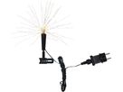 Baumstern Firework - IP44, Warmweiss, Silber, 2400K