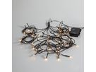Lichterkette Akku - IP44, Warmweiss, 64 LED's, 270cm