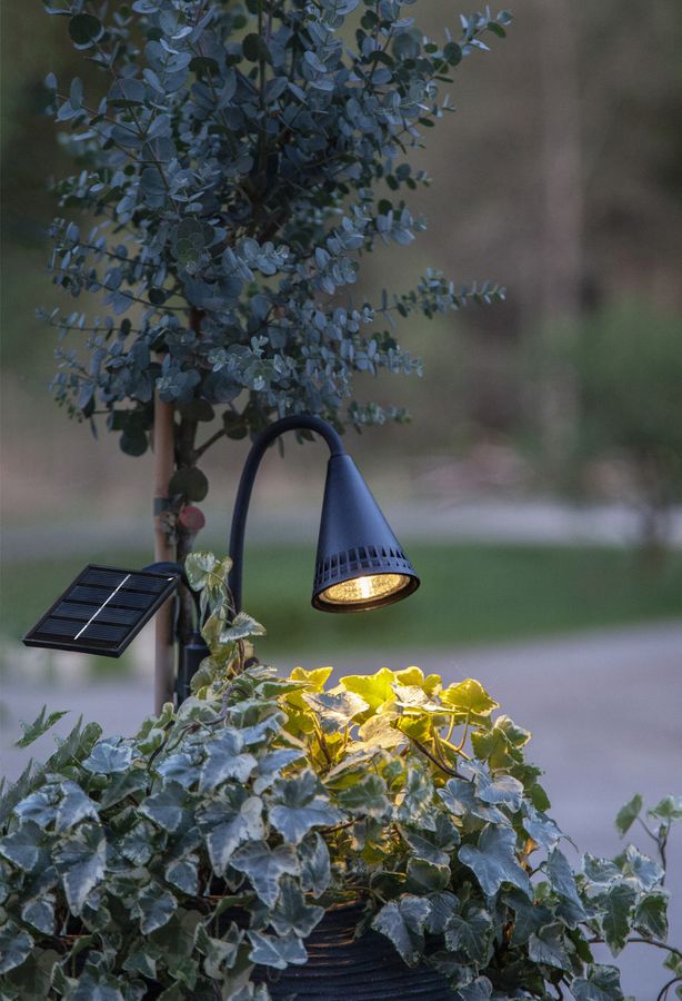 Solar Spotlight Powerspot - IP44, Warmweiss, 1 LED