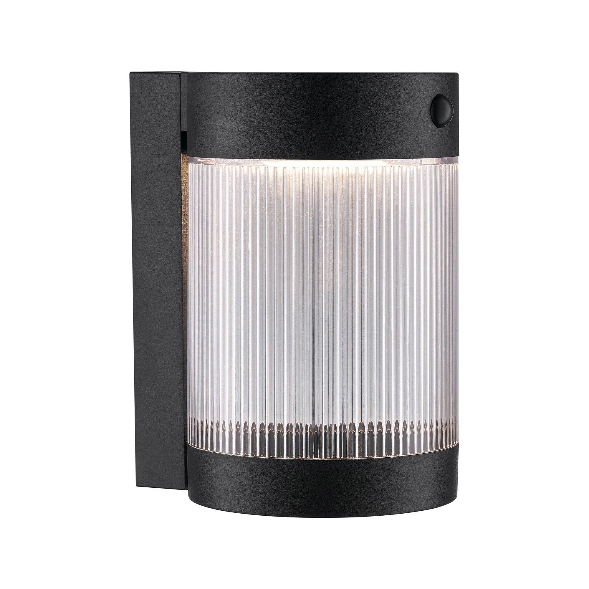 Solar-Wandleuchte COUPAR - LED-Modul 3.2W, IP44, schwarz