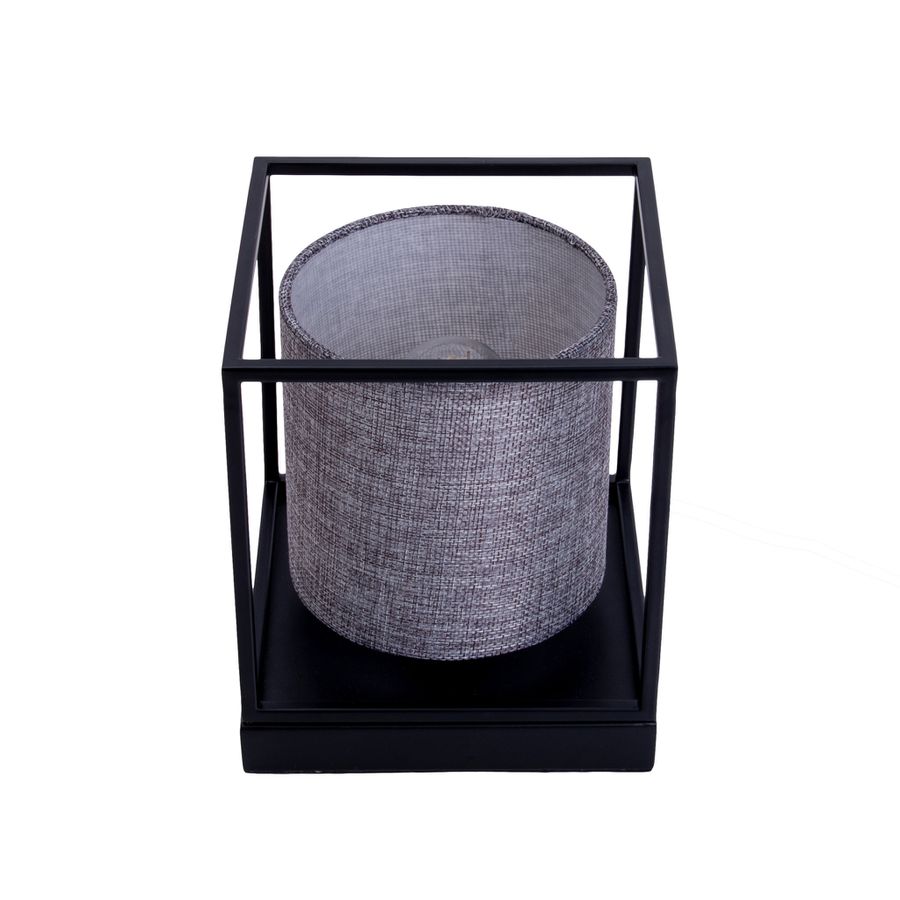 Tischleuchte BETA H: ca. 17 cm grau - E14, IP20, 40W, 230V