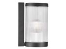 Wandleuchte COUPAR - 1xE27 (exklusiv), max.25W, IP54, schwarz, dimmbar (optional Leuchtmittel), D=130mm, H=250mm