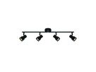 Deckenleuchte Boston 4-rail Schwarz - 4x5W, GU10, IP20