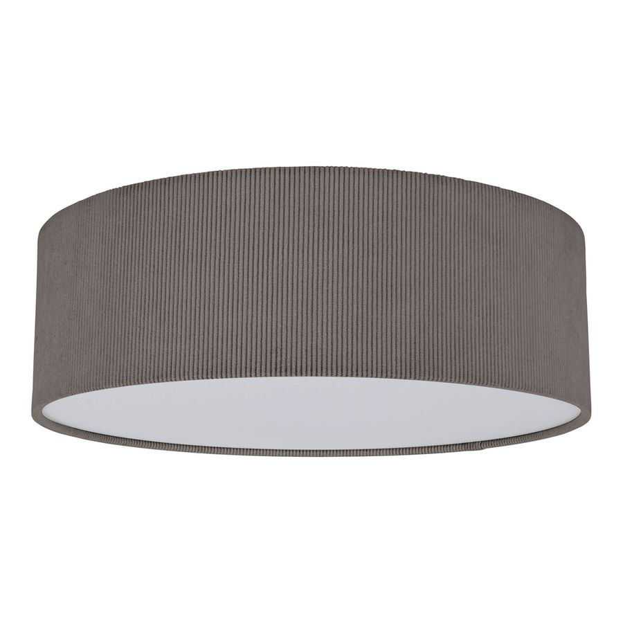 Deckenleuchte  ARDITA  : 40cm grau - IP20, E27, Grau