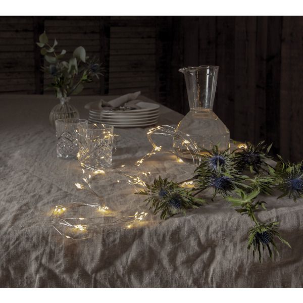 Chaîne de lumièresDew Drop - IP20, Tageslicht, 125 LED