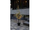 Dekorativer Baum Buxbom - grün, 40 LED's, 115 cm Höhe