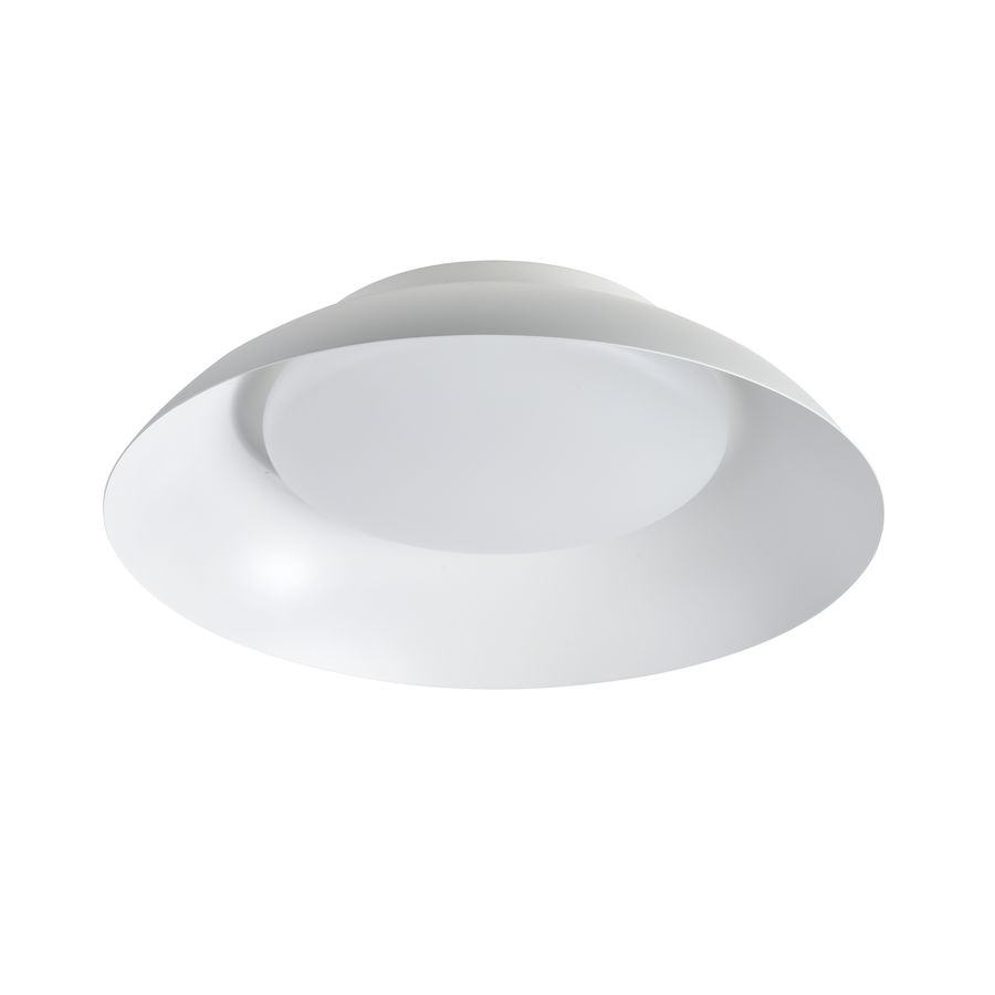 Deckenleuchte Nivora 45  Weiss - 10W, E27, IP20