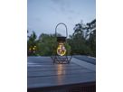 Solar Decoration Eddy - Schwarz, Lichtfarbe Warmweiss