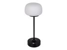 LED Akku- Tischleuchte PINA  schwarz - LED-Modul, 6W, IP20
