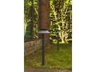Solar-Pollerleuchte Justina Antrazit - 5W, 3000K, 400lm, IP44