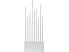 Kerzenständer BUZZ - IP20, weiss, 9 LED's Indoor