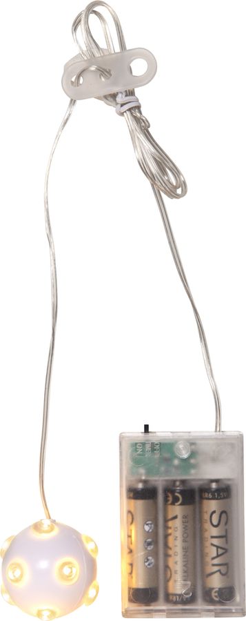 Lichterkette Lighty - Indoor, Warmweiss, Weiss