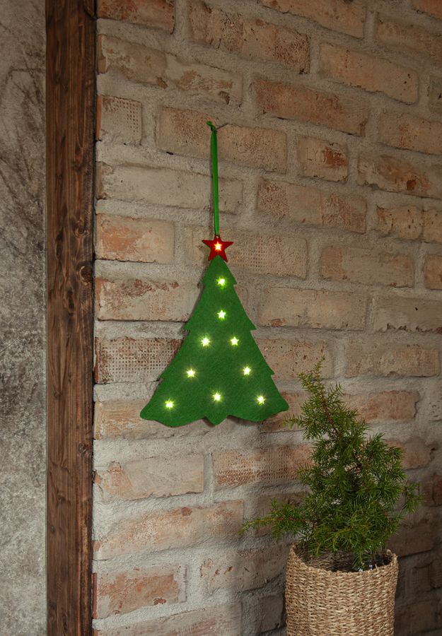 Indoor Decoration MERRY - IP20, Warmweiss,Grün
