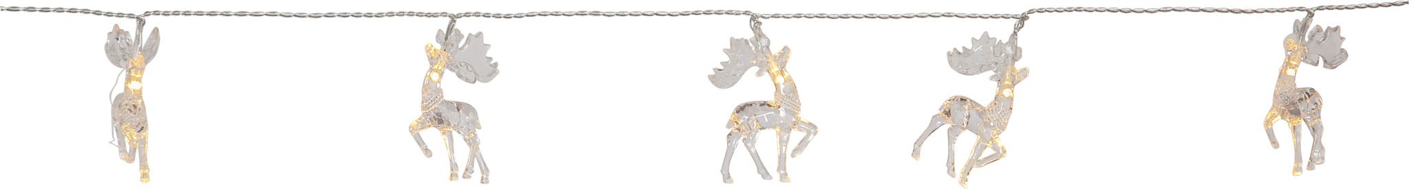 Lichterkette Izy - IP20, Transparent, Warmweiss