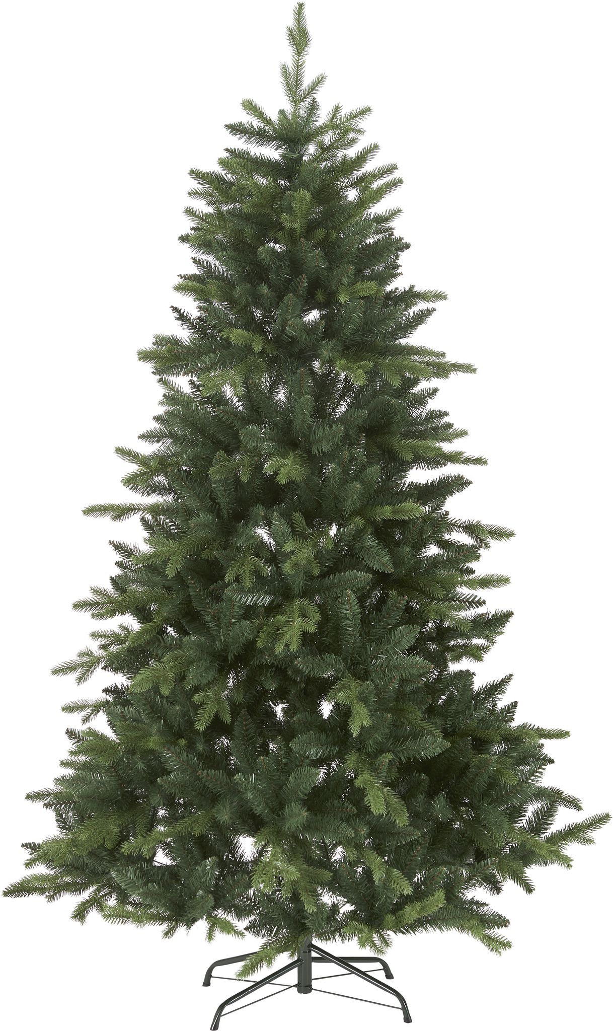 Künstlicher Weihnachtsbaum Bergen - Grün, keine Lämpchen, 180cm Höhe