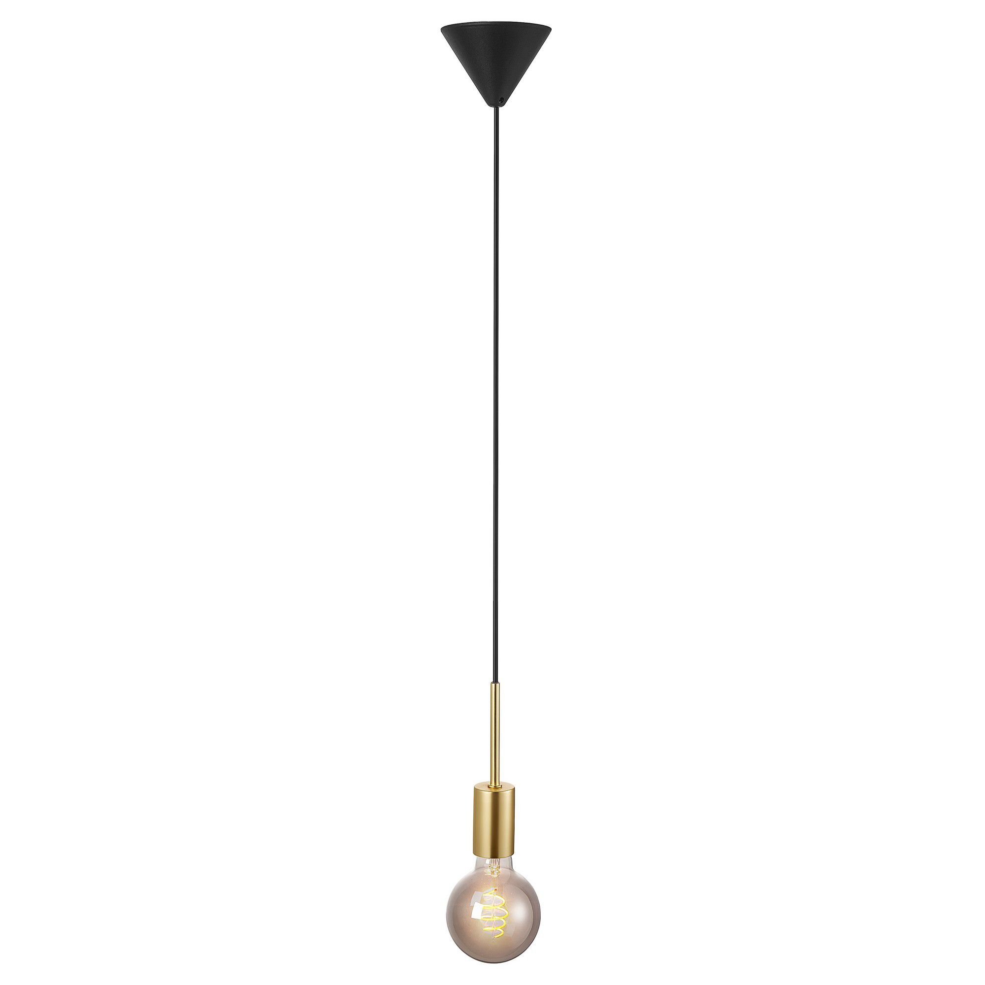 Paco, Pendelleuchte, Messing - IP20, E27