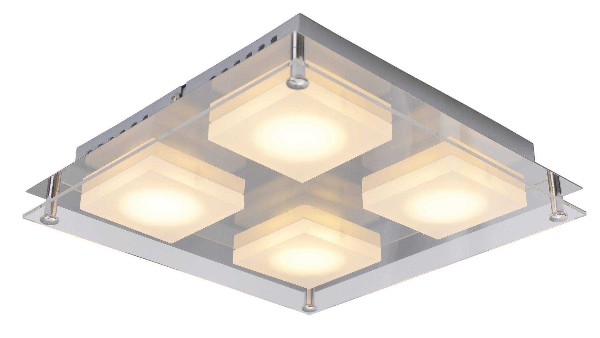 LED Wandleuchte Edingburgh - LED fest verbaut, 2700K, warmweiss