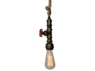Metallbaldachin und Hanfseil Regia - E27, 40W, IP20