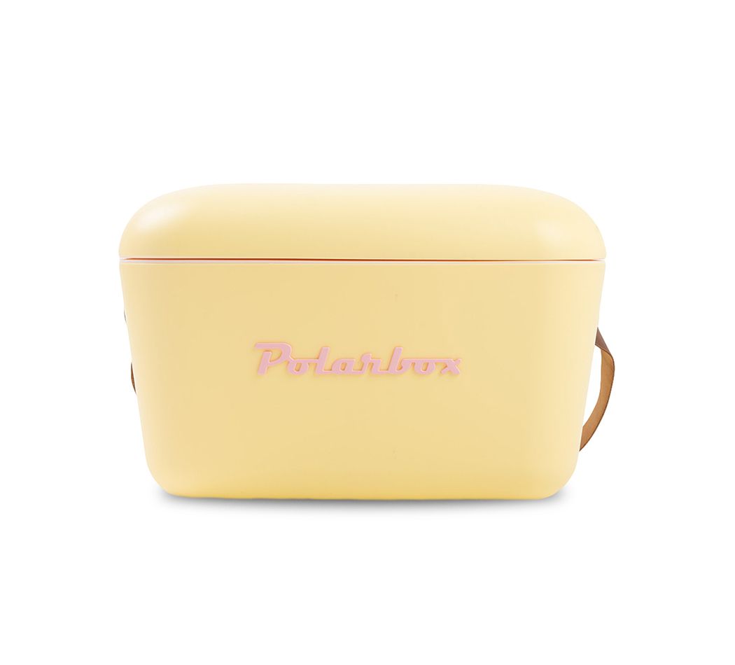 Polarbox Retro Cooler gelb 20l - Kühlbox, 20l, Vintage Design