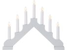 Kerzenständer Ada - IP20, Klar, 7 LED