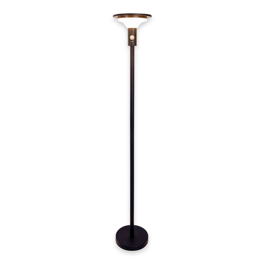 LED Solarstehleuchte NORA H: 139 cm - IP44, 3W, Warmweiss