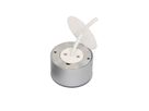 Spot LED Mille - 8W, 615lm, 3000K, IP44, CRI 80, 40°, grau/weiss, dimmbar, D=63mm, H=34mm