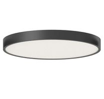 LED Anbauleuchte GAME 450 Up/Down - 28/13W, 2400/1100lm, 3000K , IP40, CRI 90, 90°/110°, schwarz, DALI dimmbar, D=450mm, H=78mm