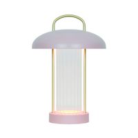 Akku Tischleuchte Mirano Dusty Rose - LED-Modul, 3000K, 150Lm, IP20