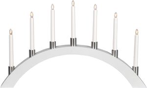 Kerzenleuchter Tall - IP20, Weiss, Warmweiss