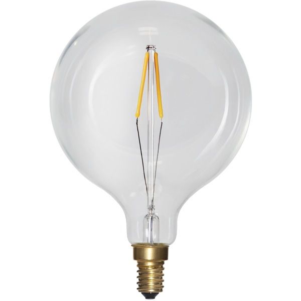 LED Leuchtmittel E14 G95 Soft Glow - E14, 100Lm, 2100K, 1.5W, 220-240V AC