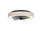 LED-CCT Deckenleuchte  VALENTO  inkl. Ventilator : 51cm beige - IP20, LED-Modul, Beige