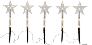 Outdoor Dekoration Wandy - IP44, Warmweiss, 5 LED