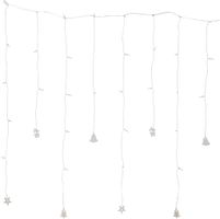 Vorhang Lichterkette Decy - IP20, Warmweiss, 40 LED