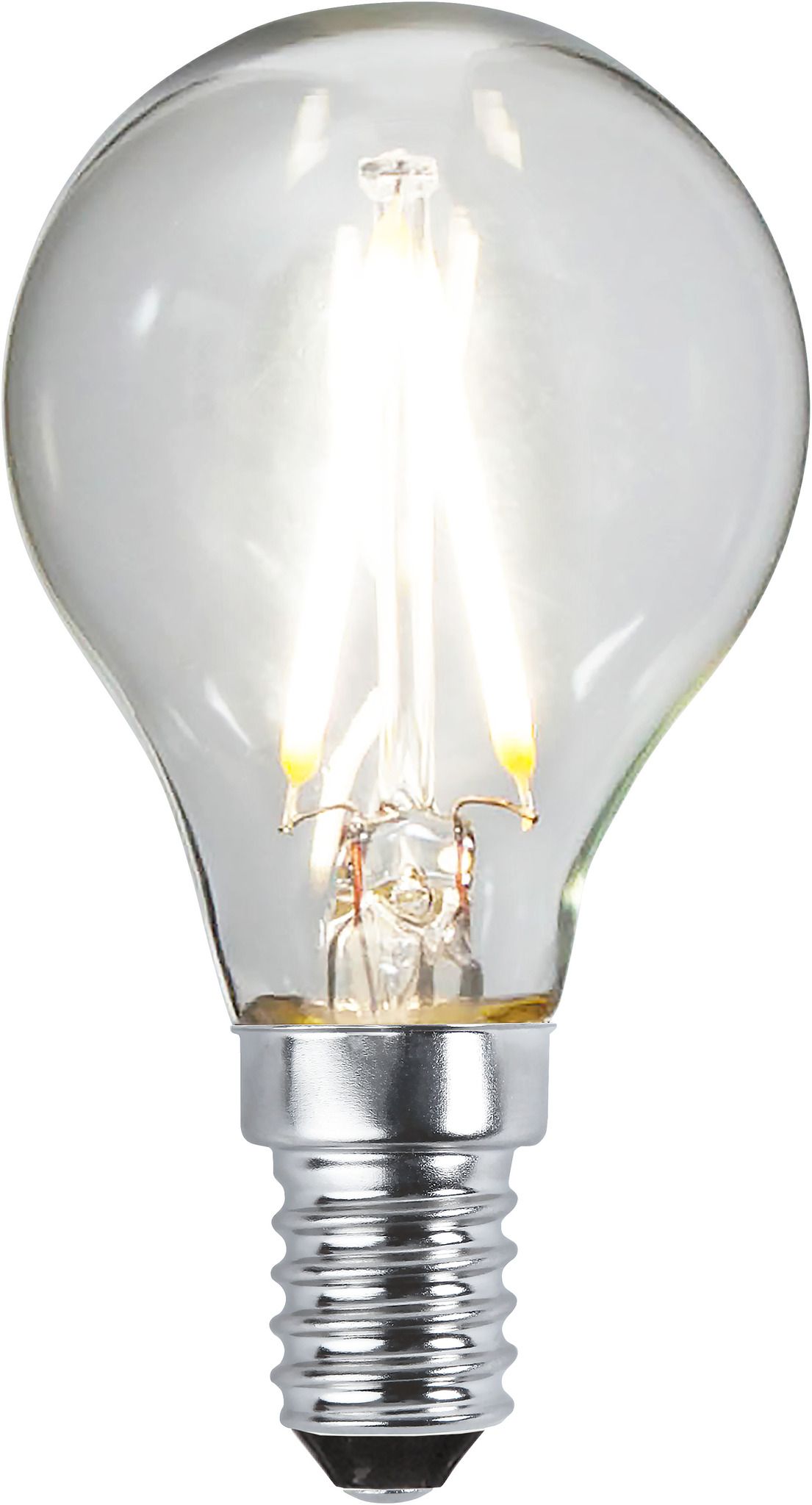 LED Leuchtmittel E14 P45 Clear - E14, 270Lm, 4000K, 2.3W, 220-240VAC