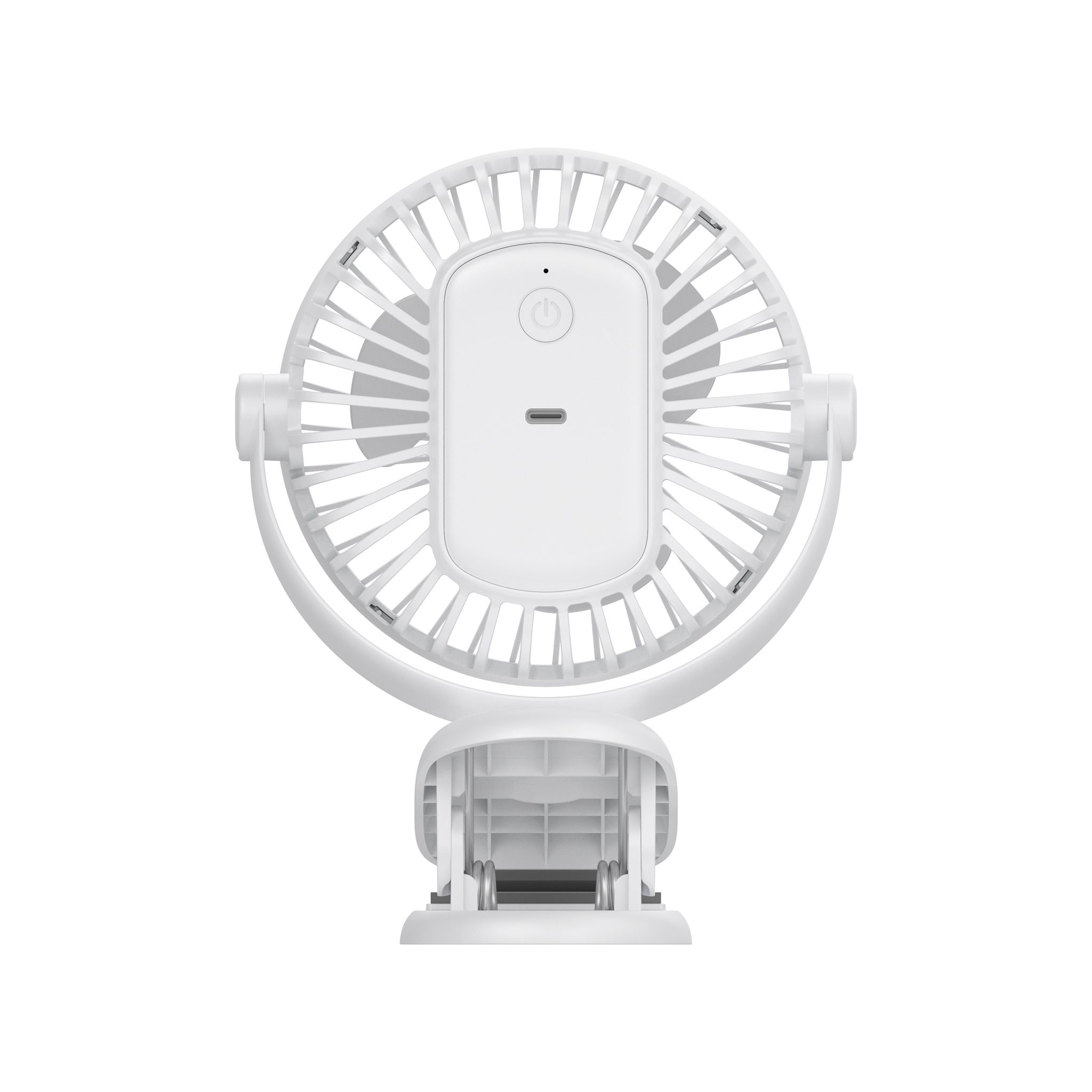 METEO Klemmventilator - 2400mAh, inkl. USB-C Kabel, wiederaufladbar