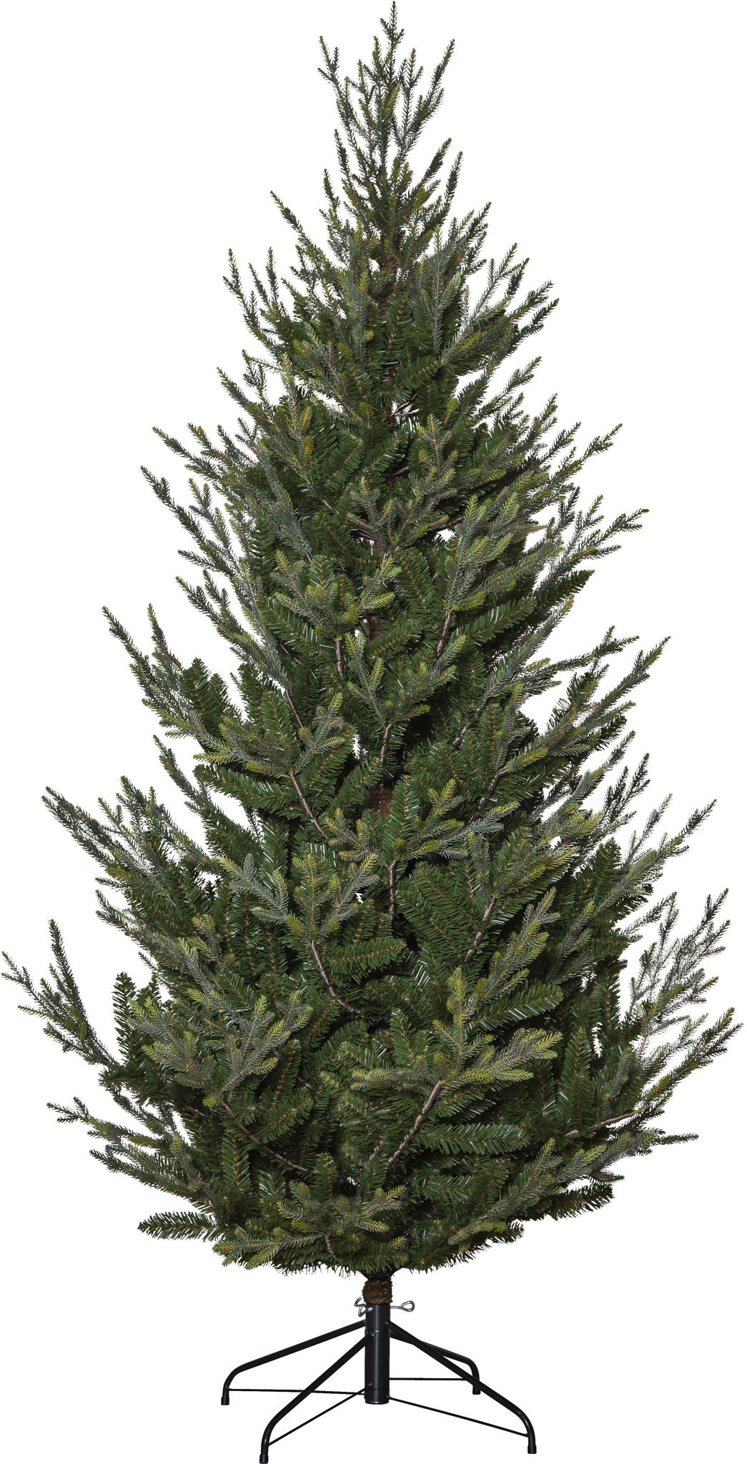 Künstlicher Weihnachtsbaum Uppsala - Grün, keine Lämpchen, 210cm Höhe