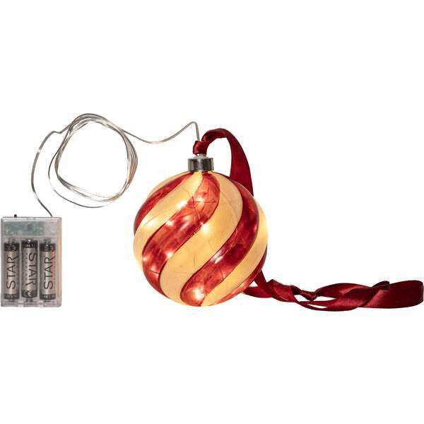 Glas Bauble Polka - IP20, LED