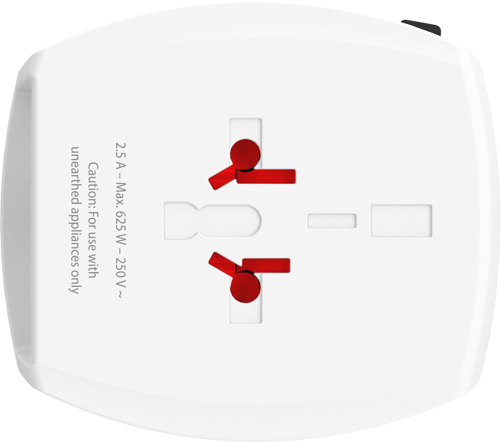 MUV USB (AC) CH - Out: CH, Schuko, IT, UK, BRA, USA/Japan, AUS/China, In: 2-Pol EU, UK*, USA/Japan, AUS/China